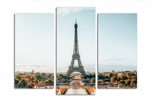 Модульная картина Красота Парижа
